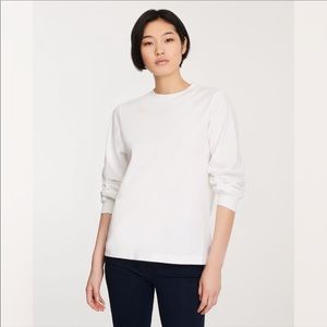 NWT J BRAND / WHITE ERMA LONG SLEEVE TOP